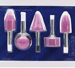 5 Pcs/set Mounted Stones Abrasive Grinding Wheel Grinding Drill Bits-6mm