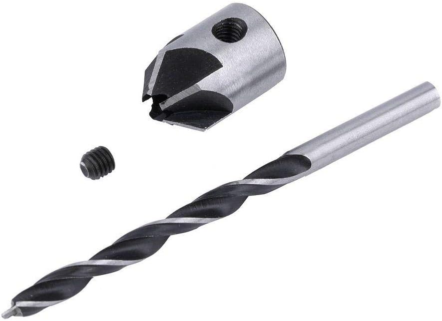 4 Pcs HSS Flute Countersink Drill Bit Set Screw - Image 2