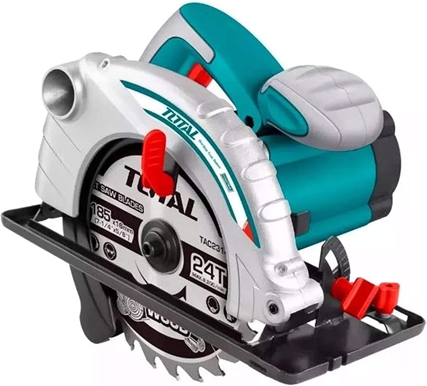 Total Tools TS1141856 Corded Electric Circular Saws - 7.25 Inch 1400 Watt