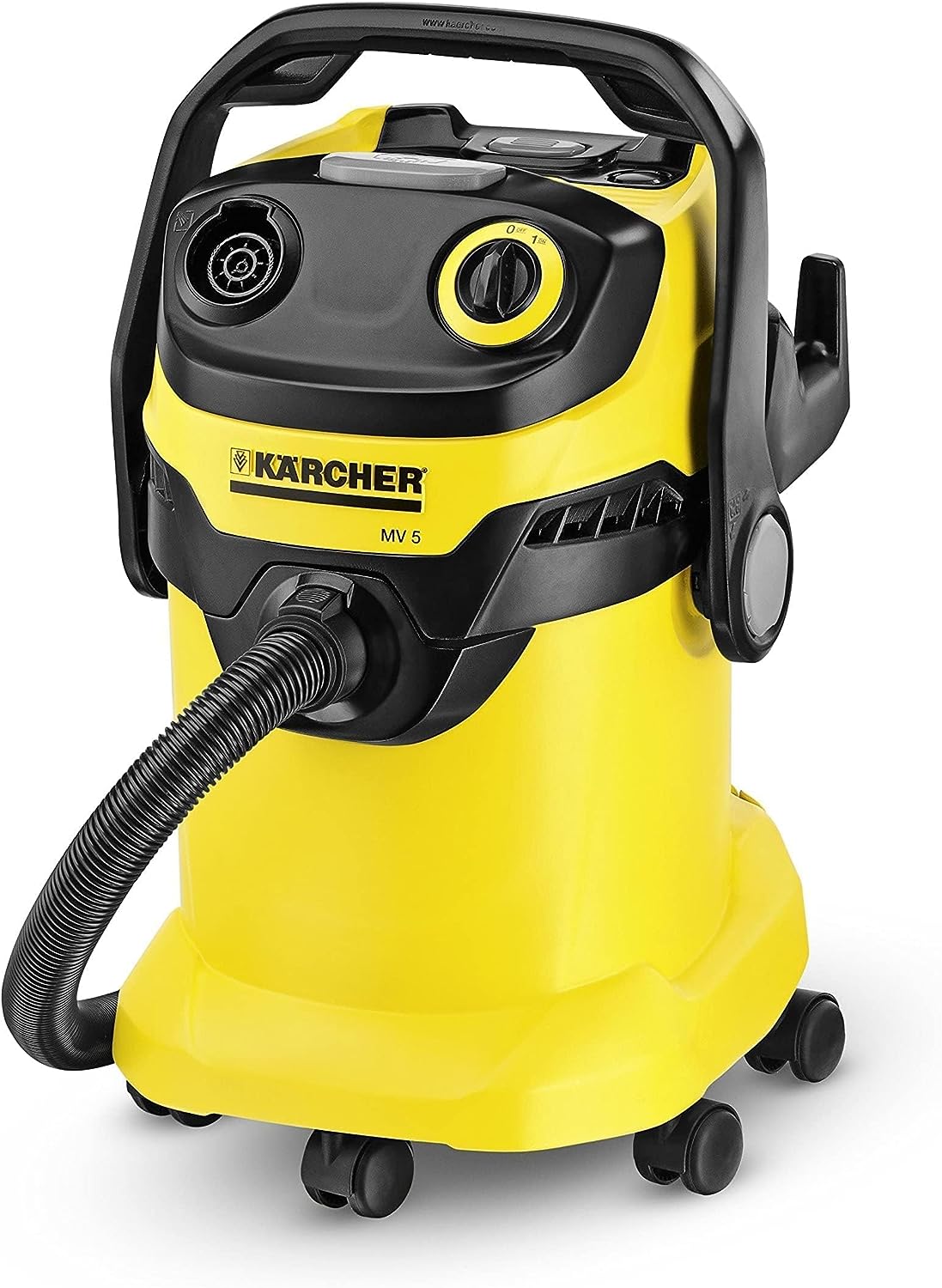 Karcher 1.348-190.0 WD 5 Wet & Dry Vacuum Cleaner, Yellow Multi-Purpose Vacuum Cleaner - Image 11