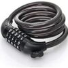 Bicycle Parts Bike 5 Digital Code Password Combination Lock Cable 1200mm-ev - Image 2