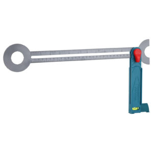 Tile Drilling Guide and Pipe Hole Placemat 11" Total Tools TAHS3011