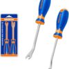 2Pcs door trim remover 125mm Easily slide into confined areas Suitable for round and square clips Fasteners and plastic rivets - Image 4