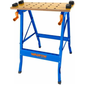 Foldable workbench Load capacity 100kg Open size 605x630x750mm Two-piece MDF worktop Tabletop printed with ruler and protractor