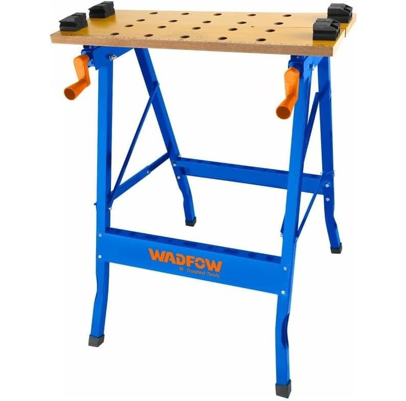 Foldable workbench Load capacity 100kg Open size 605x630x750mm Two-piece MDF worktop Tabletop printed with ruler and protractor Foldable workbench Load capacity 100kg Open size 605x630x750mm Two-piece MDF worktop Tabletop printed with ruler and protractor