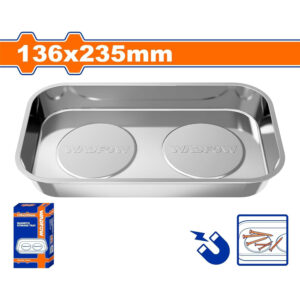Magnetic storage tray 136 * 235mm made of Stainless steel