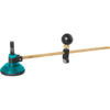 Total Compasses Glass Cutter, 6PCS, Cutting Diameter 60cm with Suction Cups and Metal Scale Ruler TGCT16001