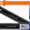 Digital angle ruler 3V Range 0-360°,0-200mm, 0~400mm(180°) Reading 0.05°,0.1mm/0.01" Metric/inch system - الصورة 3