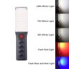 Rechargeable led Torch with White Lamp/Flash Red Light/Flash Blue Red Light, Hook and magnetic back كشاف LED، قابل لإعادة الشحن مع ضوء أبيض/ضوء أحمر فلاش/ضوء أحمر أزرق فلاش وخطاف ظهر ممغنظ - Image 18