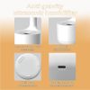 Anti-gravity Humidifier, Desktop Mute Clock Display, Suspended Water Drop Back Flow, Creative Aromatherapy Machine, Timer and Automatic Off Safety Switch - Image 3