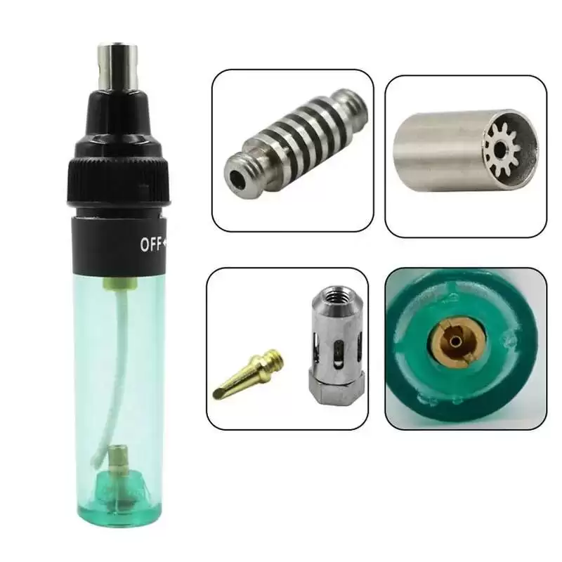 14pcs Soldering Iron kit Gas Soldering Iron Pen Butane Cordless Electric Welding Gun Butane Gas Blow - الصورة 7