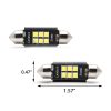 39mm CANBUS Error-Free LED Interior Lights -LED Bulb CANBUS 12V 6000K White Car Interior Dome Maps License Plate Trunk Lights- Bright White, Set of 2 - الصورة 4
