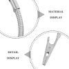 Crocodile Clips Double Head Flexible 280mm Anti-Scratch Coating, Photo and Note Clip Holder, 2 Pieces for Office, Home and Picture Display - Image 5