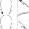 Crocodile Clips Double Head Flexible 280mm Anti-Scratch Coating, Photo and Note Clip Holder, 2 Pieces for Office, Home and Picture Display - Image 6