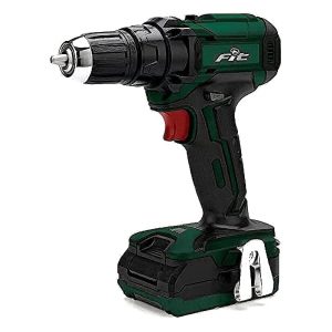 FIT Cordless Hammer Drill 24v Li-Ion - Quick Charger-2 Battery- Plastic Case