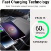 lighting female to usb c male - USB-C Adapter for iPhone 15/15 Pro/15 Pro Max/15 Plus, USB- Charging & 480Mbps Data Sync, Plug & Play Gender Changer Cable Adapter (Male/Female), No Audio, Not for OTG, Silver - الصورة 7