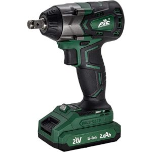 1/2 inch Impact drill, 20V 350N lithium battery, plastic Case + 2 x 2Ah batteries + fast charger