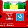 Sola GO! magnetic mini spirit level magnetic made of fibreglass-reinforced plastic - Sola magnetic spirit level small with V-groove for pipes - small pocket spirit level magnetic - الصورة 4