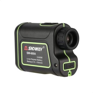 Sndway SW-600A Telescope Laser Rangefinder Monocular Distance Meter, 600 m - Black