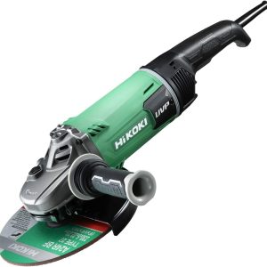 Hikoki Angle Grinder 9 inch G23UDY2 2600W with Trigger Switch, Vibration absorbing side handle