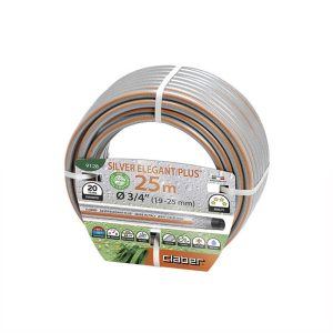 Claber Ray Elegant Plus Hose (25m, Model CLABER 9128) SILVER ELEGANT PLUS Ø 3/4” M 25